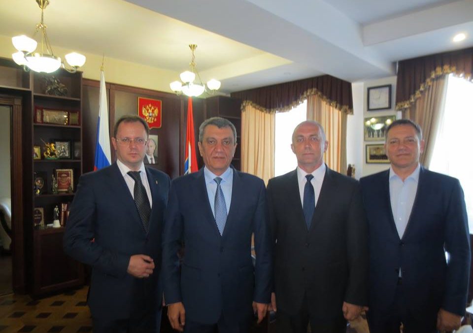 Рабочая встреча с губернатором Севастополя